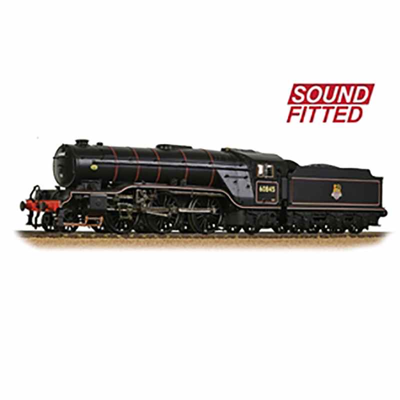 Bachmann OO Gauge LNER V2 60845 BR Lined Black (Early Emblem) Sound Fitted